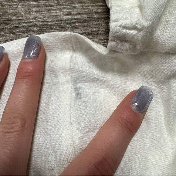 Francesca’s Puff Sleeve Crop Top Size Small - Picture 3 of 11